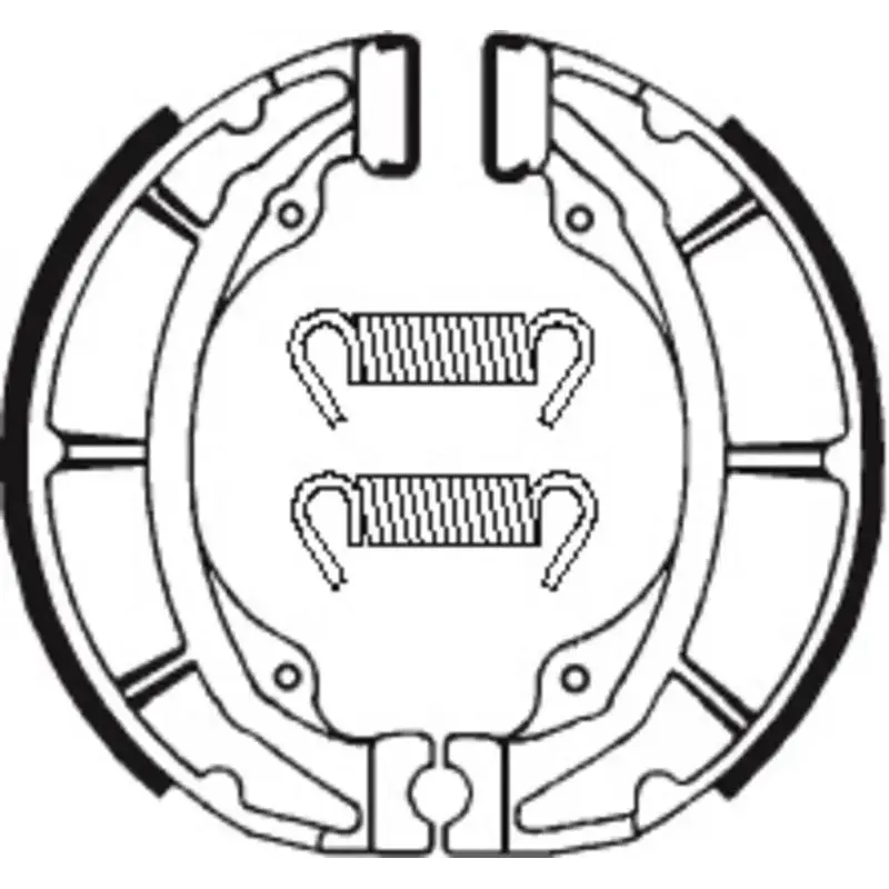 Machoires de frein TECNIUM BA103 organique