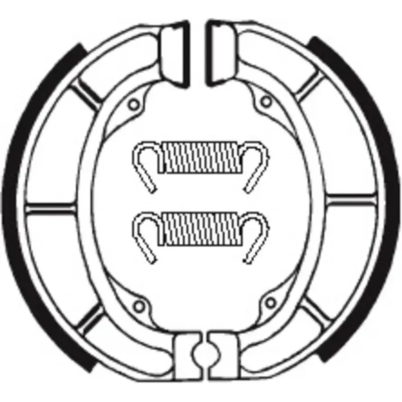Machoires de frein TECNIUM BA181 organique