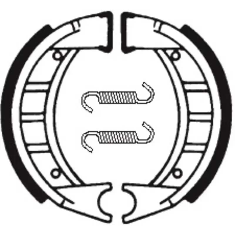 Machoires de frein TECNIUM BA191 organique