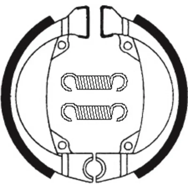 Machoires de frein TECNIUM BA193 organique
