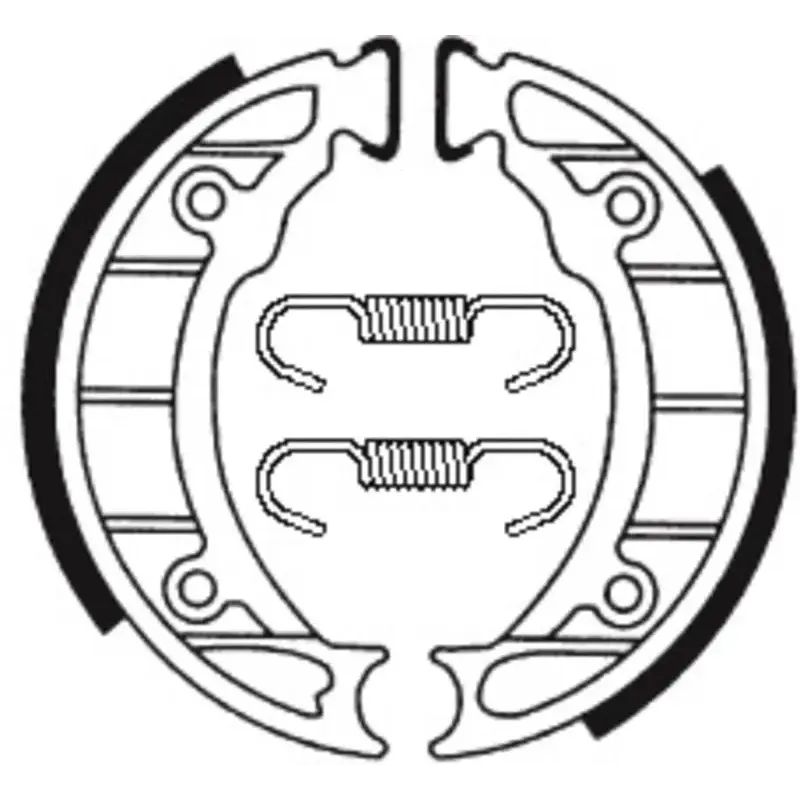 Machoires de frein TECNIUM BA196 organique