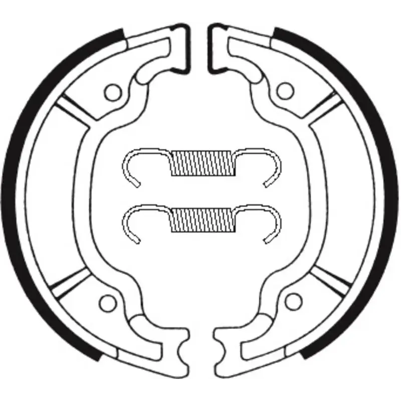 Machoires de frein TECNIUM BA199 organique