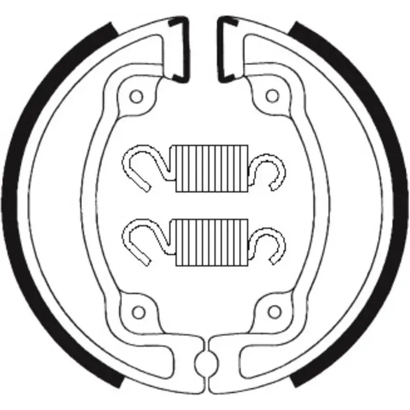 Machoires de frein TECNIUM BA203 organique