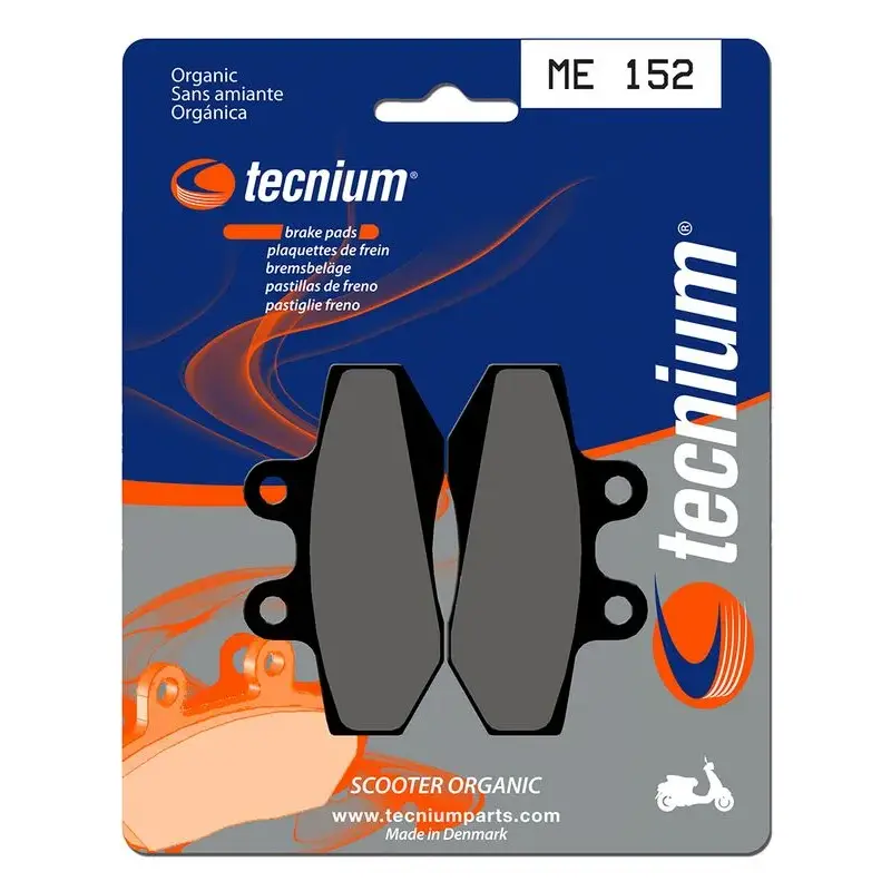 Plaquettes de frein TECNIUM ME152 organique