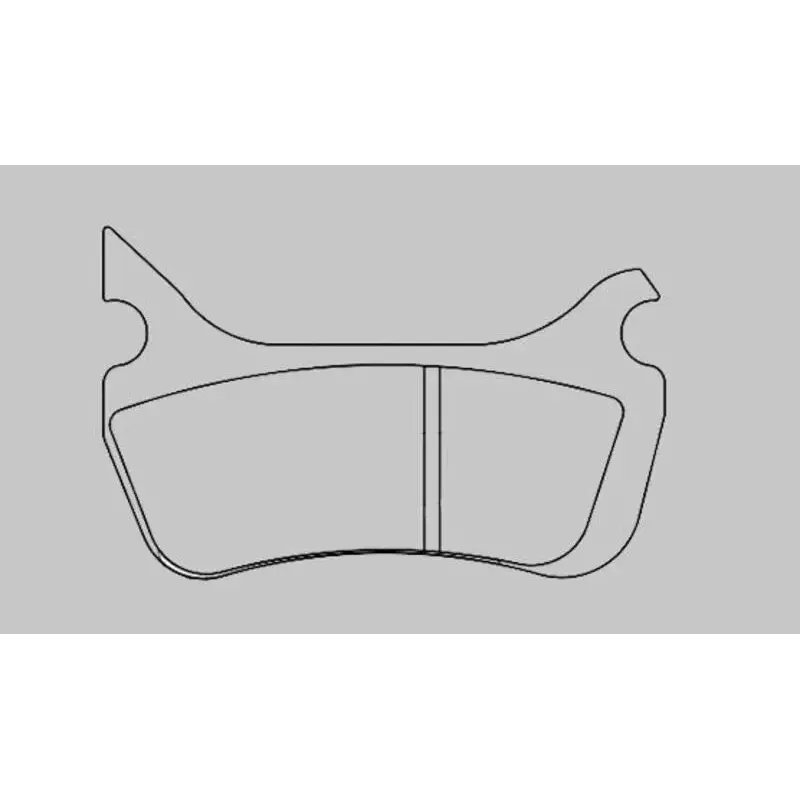 Plaquettes de frein BERINGER 1258SI Standard MX étriers Aerotec® MX 4 pistons