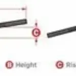 Guidon Ø28,6mm sans barre SCAR O² RC aluminium blanc/mousse rouge