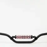 Guidon Ø22,2mm avec barre RENTHAL Classic Trial 6.0 noir/mousse noire