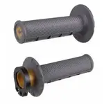 Revêtements ODI MX V2 Lock-On semi-gauffré gris