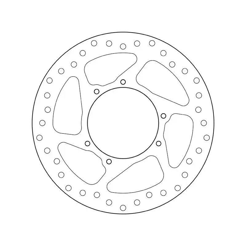 Disque de frein BREMBO Oro 68B407N3 rond fixe