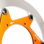 Disque de frein BERINGER KT6LGOMMI Aeronal® inox rond flottant orange