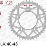 Couronne AFAM 41 dents acier ultra-light pas 520 type 35808RLK Aprilia RSV4R/RR/Factory