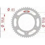 Couronne AFAM 40 dents acier standard pas 520 type 35304