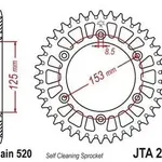 Couronne JT SPROCKETS Aluminium Ultra-Light anti-boue 210-520