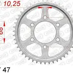 Couronne AFAM 47 dents acier pas 428 type 10237 Honda