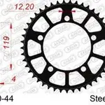 Couronne AFAM 44 dents acier standard pas 525 type 164600