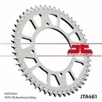 Couronne JT SPROCKETS type 461 aluminium noir