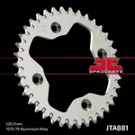 Couronne JT SPROCKETS type 881 aluminium noir