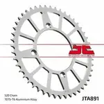 Couronne JT SPROCKETS type 891 aluminium noir