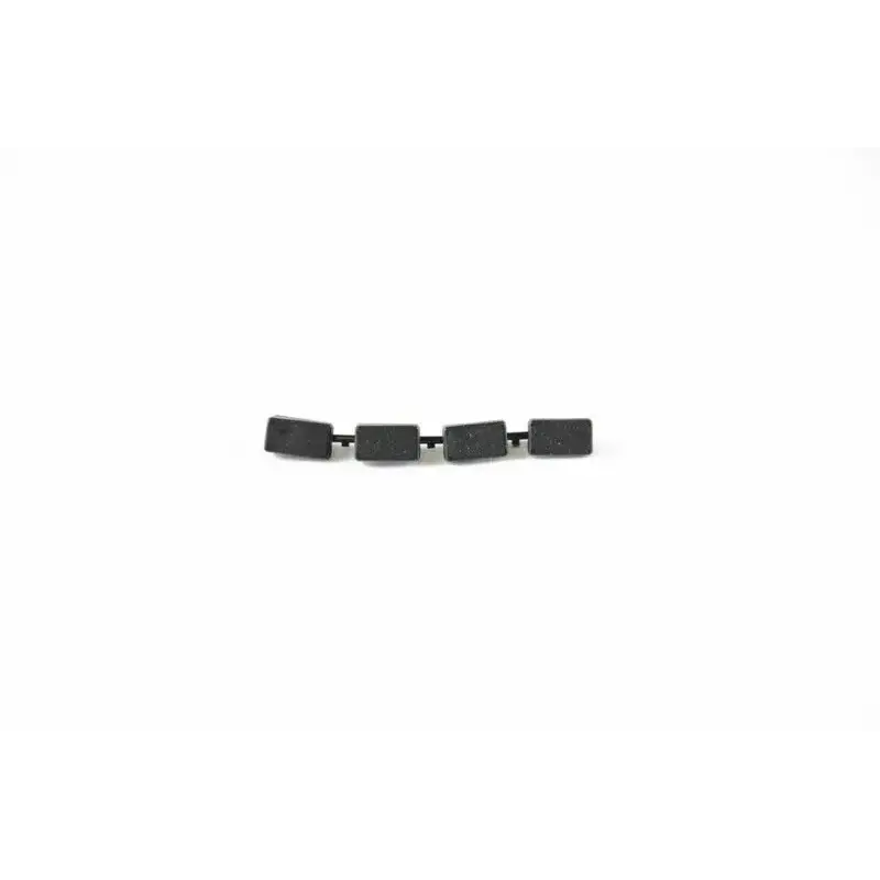 Inserts caoutchouc NOIR pour levier "Alien" (4 pièces)