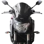 Bulle MRA Racing &quot;NRM&quot; noir Yamaha MT-07