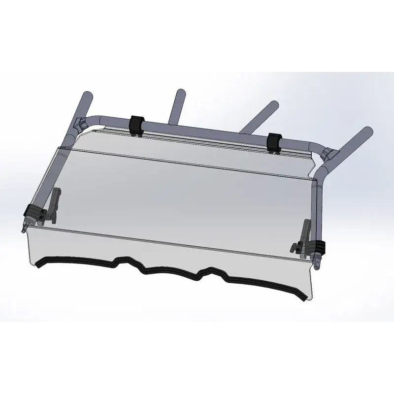 Pare-brise DIRECTION 2 avant complet pliable Yamaha YXZ1000