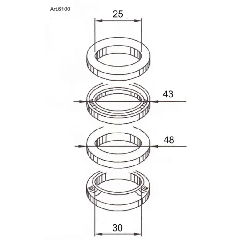 Roulements de direction Buzzetti Yamaha Majesty - Mbk Skyliner/Dodoo/Maxster