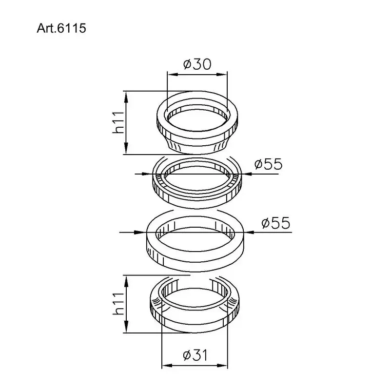 Roulements de direction BUZZETTI YAMAHA T-MAX 500/530