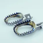 Repose-pieds SCAR anti-boue titane Suzuki RMZ