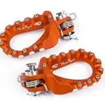 Repose-pieds S3 Hard Rock Enduro aluminium orange