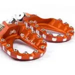 Repose-pieds S3 Hard Rock Enduro aluminium orange