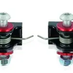 Repose-pieds S3 Hard Rock position centrale acier noir