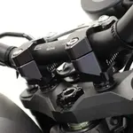 Pontets de guidon GILLES TOOLING 2DGT réglables noir Yamaha MT-07
