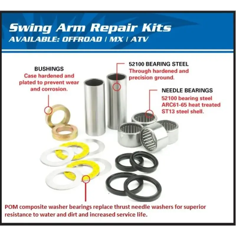 Kit réparation de bras oscillant ALL BALLS Beta