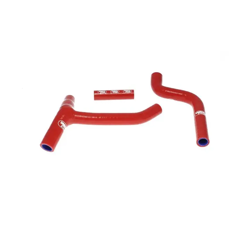 Durites de radiateur SAMCO kit transformation Y rouge - 3 durites Honda CRF250R