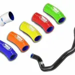 Durites de radiateur SAMCO type origine bleu - 7 durites Yamaha MT-07