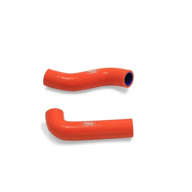 Durites de radiateur SAMCO type origine orange - 2 durites KTM SX85
