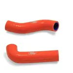 Durites de radiateur SAMCO type origine orange - 2 durites KTM SX85