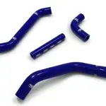 Durites de radiateur SAMCO type origine bleu - 4 durites Yamaha YZ-450F