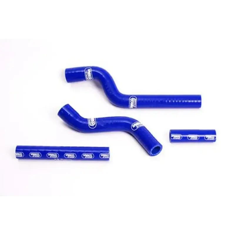 Durites de radiateur SAMCO type origine bleu - 4 durites Yamaha YZ250F