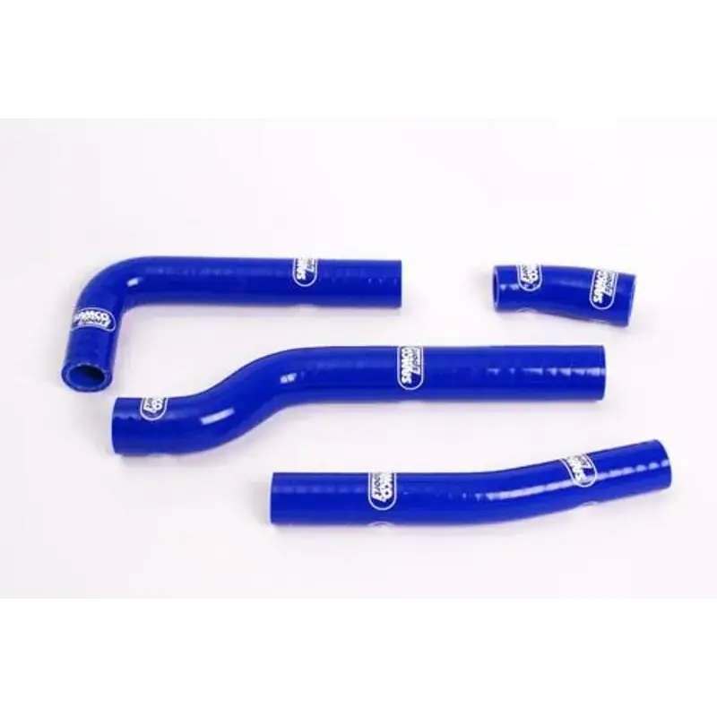 Durites de radiateur SAMCO type origine bleu - 5 durites Yamaha YZ/WR 450F