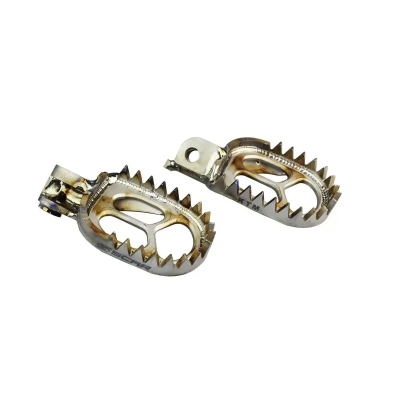 Repose-pieds SCAR Titane Husqvarna 125CC &+