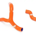 Durites de radiateur SAMCO kit transformation Y orange - 3 durites KTM SX50