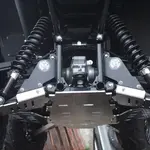 Sabot arrière AXP Alu 4mm Yamaha YFM700 Grizzly