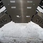 Sabot arrière AXP Alu 4mm Yamaha YFM700 Grizzly