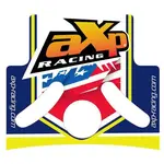 Semelle MX AXP Anaheim PHD noir/déco bleu-jaune Husqvarna FC250/350