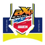 Semelle MX AXP Anaheim PHD noir/déco bleu-jaune Husqvarna FC450