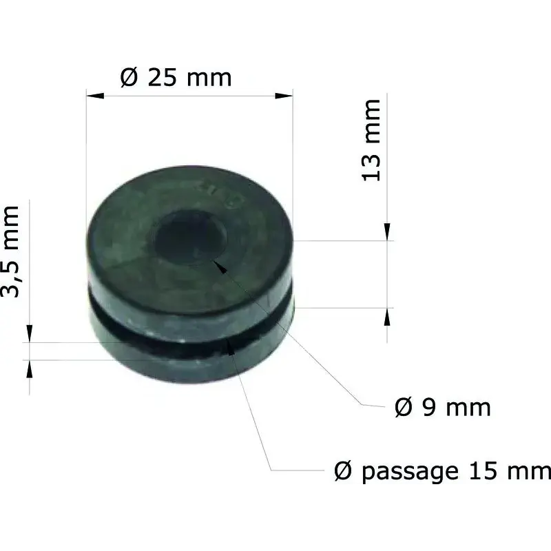 Silent bloc Tourmax Honda CR125/250R