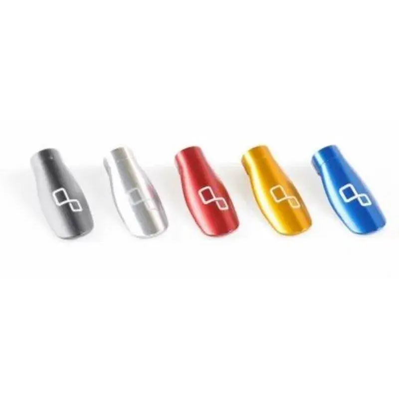 Embout de protection de levier frein Lightech alu bleu