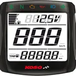 Compteur digital KOSO XR-S 01 mutlifonctions universel