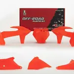 Kit plastique RACETECH orange fluo KTM SX/SX-F